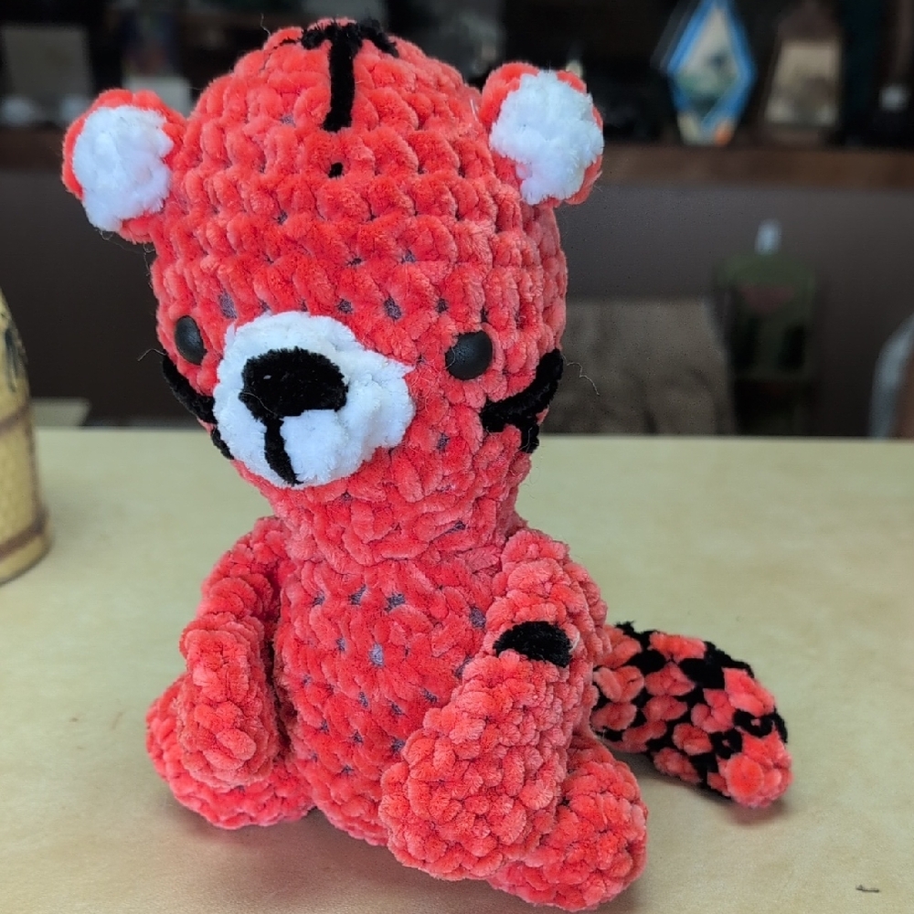 Handmade Crochet Tiger 🐯